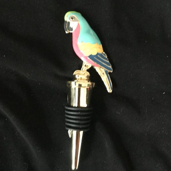 *Sold Out* Colorful Parrot Bottle Stopper - Picture 4 of 5